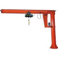 Groothandel Handling Equipment 360 Graden Lift Crane Winkel Takel 500Kg 1 Ton 2 Ton Kolom Gemonteerde Cantilever Kraanbalkkraan
