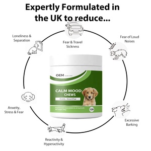 Friandises calmantes nutritionnelles pour animaux de compagnie en gros de l'usine OEM – Favorise la relaxation, complément pour chiens, soutien immunitaire et allergique - Product Image 2