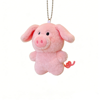 Peluche personnalisée mignonne et réaliste de sanglier gris, jouet mascotte