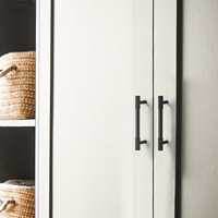Boutons de porte de meuble de luxe DOOROOM Plusieurs tailles disponibles en laiton massif brossé et moleté