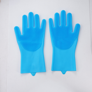Guantes de Silicona Suave para el Aseo de Mascotas, para Masaje, Lavado y Baño de Perros y Gatos - Product Image 2