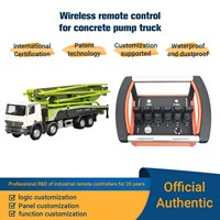 hydraulique joystick vanne directionnelle 4 leviers camion grue radio kits de télécommande intelligents