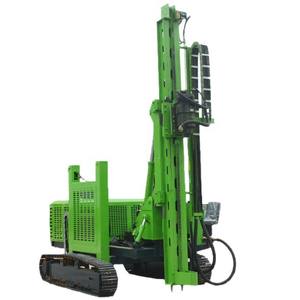 Pilonneuse photovoltaïque télescopique à glissière, hauteur de rail réglable, pour piquage en montagne, forage photovoltaïque, pilon multifonctionnel - Product Image 5