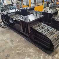 Produsen Rangka Crawler, Trek Hidrolik Baja Kustom Terlaris, Trek Excavator Katel, dengan Harga Terendah