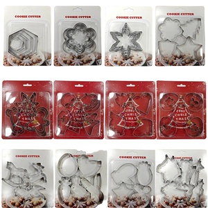 Moule à découper <span class=keywords><strong>en</strong></span> forme <span class=keywords><strong>de</strong></span> fruits, animaux et géométriques pour biscuits <span class=keywords><strong>de</strong></span> Noël - Product Image 3