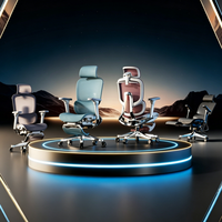 Chaise de bureau ergonomique moderne et respirante en maille de qualité supérieure avec accoudoirs 4D pour la maison, l'hôtel et le bureau scolaire