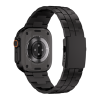 Bracelet de montre en titane ultra-luxe réglable pour montre 49 mm, fermoir magnétique - Bracelet de remplacement pour montres intelligentes séries 1-10