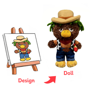 دمية حيوان الباندا اللطيفة المخصصة كسلسلة مفاتيح، مصنعة حسب الطلب بشهادة CE وASTM - Product Image 1