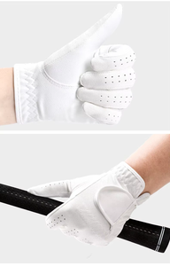 Dericsson Unisex PU Leather <b>Golf</b> Gloves Anti Slip Wear Resistant Sweat Absorbing Breathable Outdoor Sports Training Hand Gloves - Product Image 6