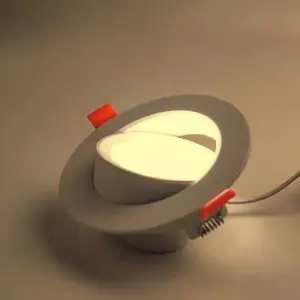 Spots encastrés au plafond LED modernes 3W Blanc chaud 6000K Lumière du jour Alert Cob Base 120 Angle de faisceau 25000H Durée de vie Certifié SAA - Product Image 5