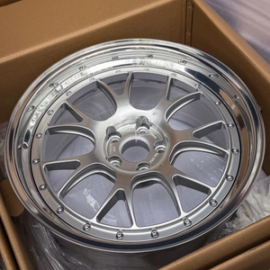 Jantes de voiture LZT-300 2Pc Lmr Design <span class=keywords><strong>Ds</strong></span> Face Polished Lips 5x120 18 19 20 pouces pour BMW M3 F30 F80 F82 G30 G31 G05 M5 F90 - Product Image 4