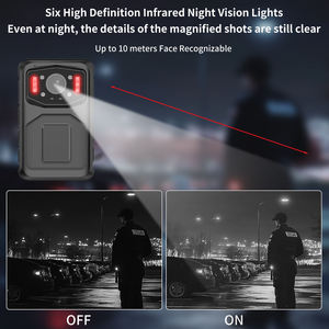 Cámara Corporal 4G OEM/ODM de Fábrica, Video HD 2K, Foto de 48MP, Resistente al Agua IP68, Pantalla LCD de 2.4, Visión Nocturna IR, Cámara de Seguridad Corporal - Product Image 5