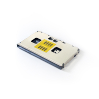 Connecteur de carte intelligente SMT MUP haute durabilité 8+2, adaptateur de carte, prise pour terminaux de point de vente, distributeurs automatiques, distributeurs de cartes électroniques, portefeuilles électroniques