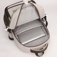 Nouveau Sac à Dos de Voyage Élégant en Nylon, Grande Capacité, en Polyester, Sac d'Ordinateur Simple, Sac à Dos Décontracté pour Étudiant, Double Bretelle pour Ordinateur Portable
