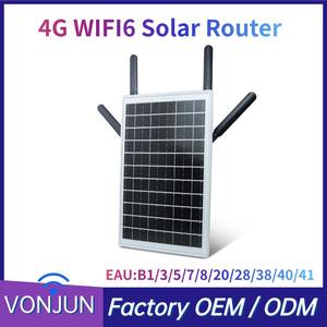 Routeur WIFI6 solaire 4G+S1, routeur solaire avec carte SIM, étanche, extérieur, 4G vers WiFi Ethernet - Product Image 6