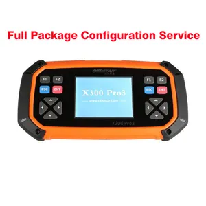 Service pour obtenir OBDSTAR X300 PRO3 Key Master Full Package Configuration