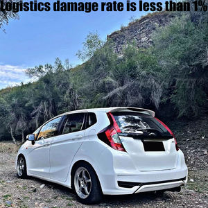 Alerón Trasero de Techo de Plástico ABS sin Pintar, Accesorios para Maletero Trasero para Honda Fit Jazz 2014 2015 2016 2017 2018 - Product Image 2