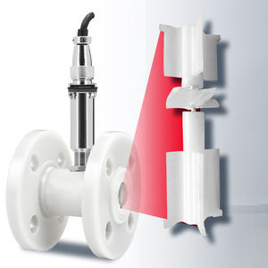 Misuratore di portata industriale a turbina in PTFE per liquidi corrosivi misurazione ad alta precisione nel misuratore di portata del liquido chimico - Product Image 3