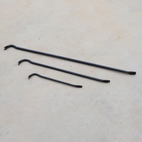 Le pied de biche à clous comporte une barre hexagonale plate, une barre de levage incurvée, un pied de biche polyvalent à double tête
