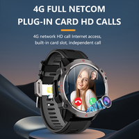 Reloj Inteligente con Grabadora de Audio y Video HD, Compatible con Todas las Redes 4G, Estilo Reloj Negro, Tecnología de Tarjeta SIM, 2025