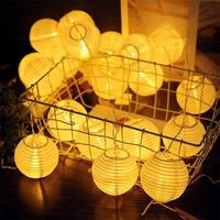 Lanternes chinoises de 40 Led pour le jardin, éclairage décoratif, nouveau modèle, 2020