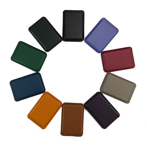 Support mince Invisible pliable sécurisé multi-cartes de <span class=keywords><strong>stockage</strong></span> pliable Type PU cuir Super magnétique porte-carte - Product Image 5