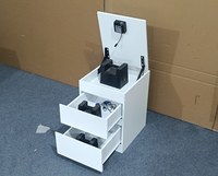 Table de chevet dissimulée avec compartiment caché RFID, fabrication directe d'usine, table de chevet avec compartiment caché NFC, table de chevet dissimulée avec serrure