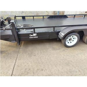 Eenvoudige Auto Aanhangwagen <span class=keywords><strong>2</strong></span> Ton Mini Graafmachine Aluminium <span class=keywords><strong>3</strong></span> Auto Transporteur - Product Image 4