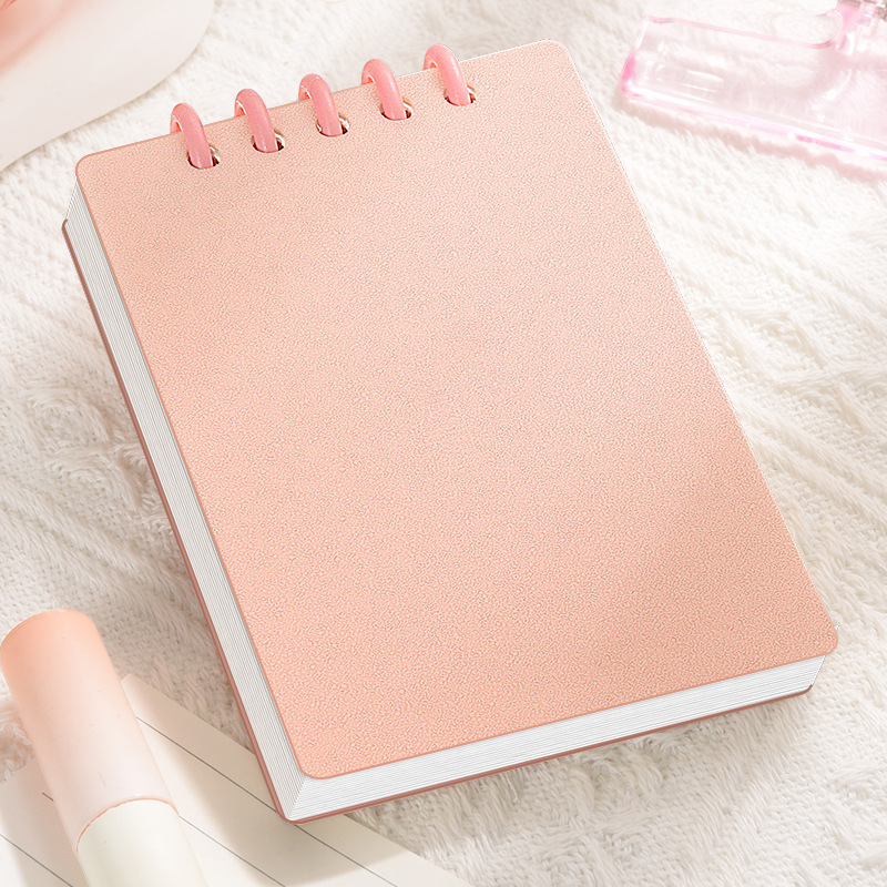 vertical flip cherry blossom pink 80 sheets /160 pages