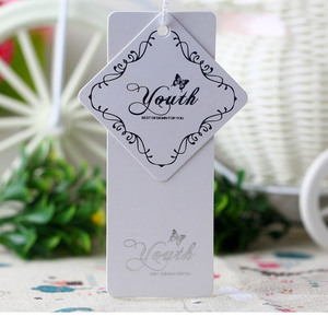 New Fashion Custom Jewelry Card Display Printing,template for Earring/necklace Paper hang Tags,<strong>jewellery</strong> hang Tags <strong>Uk</strong> - Product Image 5