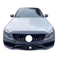 Pare-chocs avant et arrière de haute qualité adaptés à la mise à niveau de la Mercedes-Benz Classe C W205 au modèle C63.