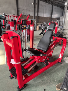 Équipement de <span class=keywords><strong>musculation</strong></span> commercial, machines à sélection de poids par broche, acier, exercices musculaires des jambes, presse à jambes assise, <span class=keywords><strong>machine</strong></span> à presse à jambes - Product Image 1