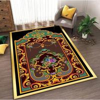 Tapis de prière islamique personnalisé écologique, portable, lavable, fabriqué en Chine, articles cadeaux islamiques