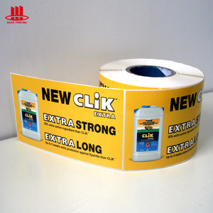 Chèn cardnyl Sticker giấy chấp nhận tùy chỉnh vòng tròn stickeoffset in ấn pantonedisplay dieized chống sản phẩm Logo in ấn nhãn - Product Image 1