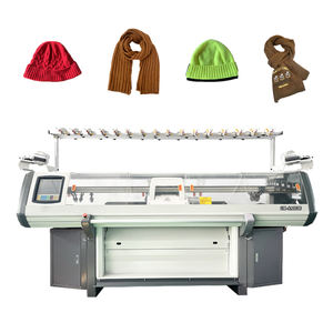 Machine à tricoter plate à grande vitesse de 52 pouces pour chapeaux et écharpes Factory Direct-la source d'origine avec composant de moteur central - Product Image 1