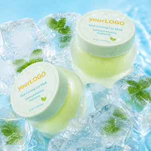 Private Label Custom Formula Natural Lip Care Hydrating Smooth Refreshing Comfort Repairing Dry Cracked Mint Cooling Lip Mask - Product Image 1