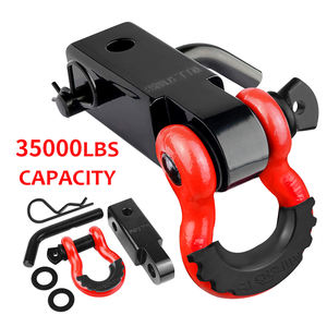 <span class=keywords><strong>Crochet</strong></span> de remorquage en acier carbone <span class=keywords><strong>pour</strong></span> véhicule tout-terrain 4x4, barre de remorquage <span class=keywords><strong>pour</strong></span> voiture, <span class=keywords><strong>attelage</strong></span> avec anneau en D de 3/4 - Product Image 4