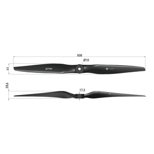 T-MOTOR AUZ 20*13 Fournisseur d'usine Hélice de drone/<span class=keywords><strong>hélicoptère</strong></span> RC en fibre de carbone haute performance, poussée 20kg - Product Image 2