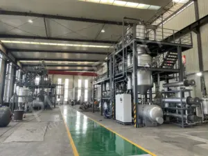 Pyrolysis Oil Distillation Plant To Diesel Oil Uniform Chemical Catalysis