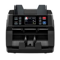 Machine de comptage de billets mobile avec détection de devises multi-pays, fonctionnement sécurisé, reconnaissance automatique des devises, pour la vente en gros