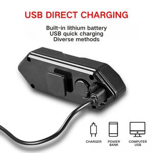 Luz LED de 2KW para Bicicleta con Control Remoto Inalámbrico, Luces Traseras USB para Bicicleta Eléctrica de 2KW, Indicador de Señal de Giro - Product Image 3