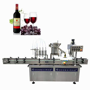 Línea Automática de Llenado y Tapado para Vino, Vodka, Whisky y Otras Bebidas Alcohólicas - Product Image 1