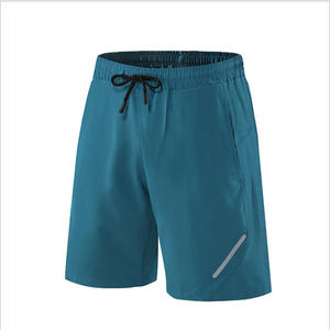 H-2775 2026 Vente en gros <span class=keywords><strong>pas</strong></span> chère de shorts capri décontractés, shorts de sport et de fitness de couleur unie, shorts à séchage rapide pour hommes - Product Image 4