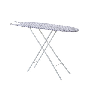 Planche à <span class=keywords><strong>repasser</strong></span> <span class=keywords><strong>verticale</strong></span> pliable haut de gamme avec housse en tissu polyester à motif écossais bleu pour usage domestique - Product Image 5