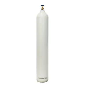 Tanque de Recarga Médica 50L Argon Líquido 10kg Tubo de Vazio de Oxigênio Tanque de Gás Neon de Hélio de Aço Alto Comprar Tanque de Argon carbonizado