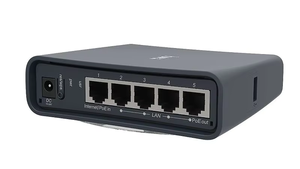เราเตอร์ RB952Ui-5ac2nD-TC แบบ Dual-Concurrent Access Point HAP AC Lite สำหรับเครือข่าย FTTH WiFi อุปกรณ์ไฟเบอร์ออปติก - Product Image 2