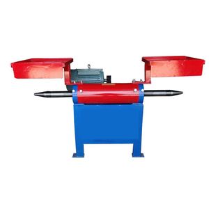 Máquina pulidora de sobremesa Brun, lijadora de banda de doble estación, equipo de rectificado de doble cabezal, máquina pulidora de acero inoxidable de sobremesa - Product Image 2