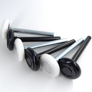 Rueda/rodillo guía de nailon de 2 pulgadas con cubierta antipolvo y rodamiento en el interior <span class=keywords><strong>para</strong></span> garaje deslizante seccional/<span class=keywords><strong>herrajes</strong></span> <span class=keywords><strong>para</strong></span> <span class=keywords><strong>puertas</strong></span> industriales - Product Image 1
