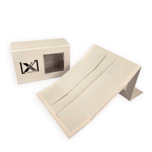 Cao Cấp Cao Cấp Biểu Tượng Tùy Chỉnh Sang Trọng Có Thể Gập Lại Hộp Giấy Với Cửa Sổ PVC Các Tông Từ Gấp Đóng Cửa Hộp Quà Tặng - Product Image 2