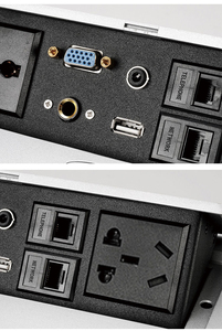 Tomacorriente Retráctil Sevilo CE, <span class=keywords><strong>Enchufes</strong></span> Ocultos Empotrados para Mesa de Escritorio - Product Image 3